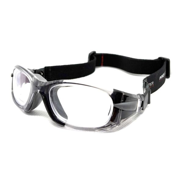 PROGEAR ASTM F803 CLEAR GREY EYEGLASSES SUNGLASSES FRAMES 52-18 - Picture 2 of 5